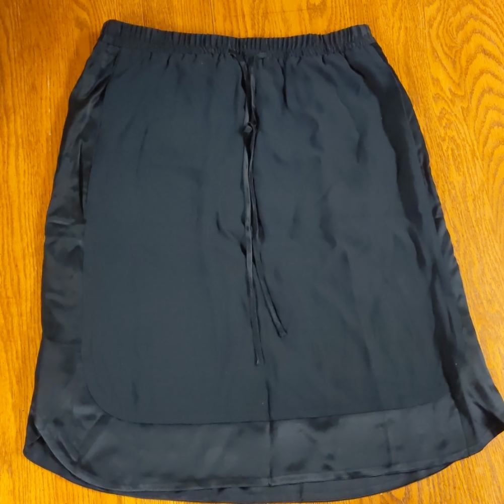 Loft Navy Blue Skirt